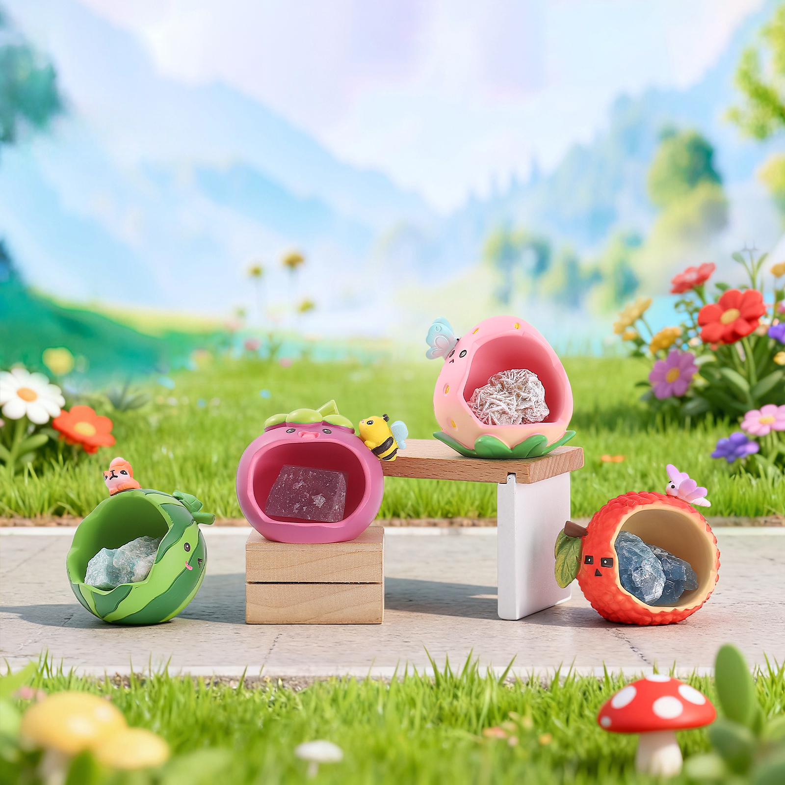 盲盒/泡泡玛特/星星人/潮玩/手办产品图