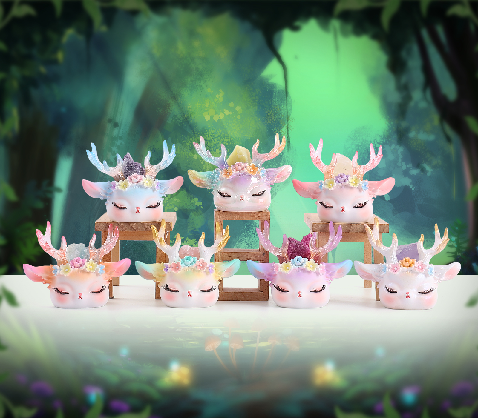盲盒/泡泡玛特/星星人/潮玩/手办产品图