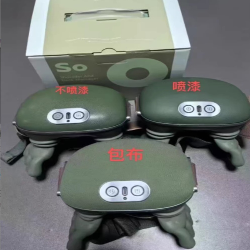 Cross-border neck and shoulder massager, cervical massager, trapezius muscle hot compress, electric massager, Master hand, shoulder and neck massager, - wrapped cloth, - spray paint, - no spray paint Specification image