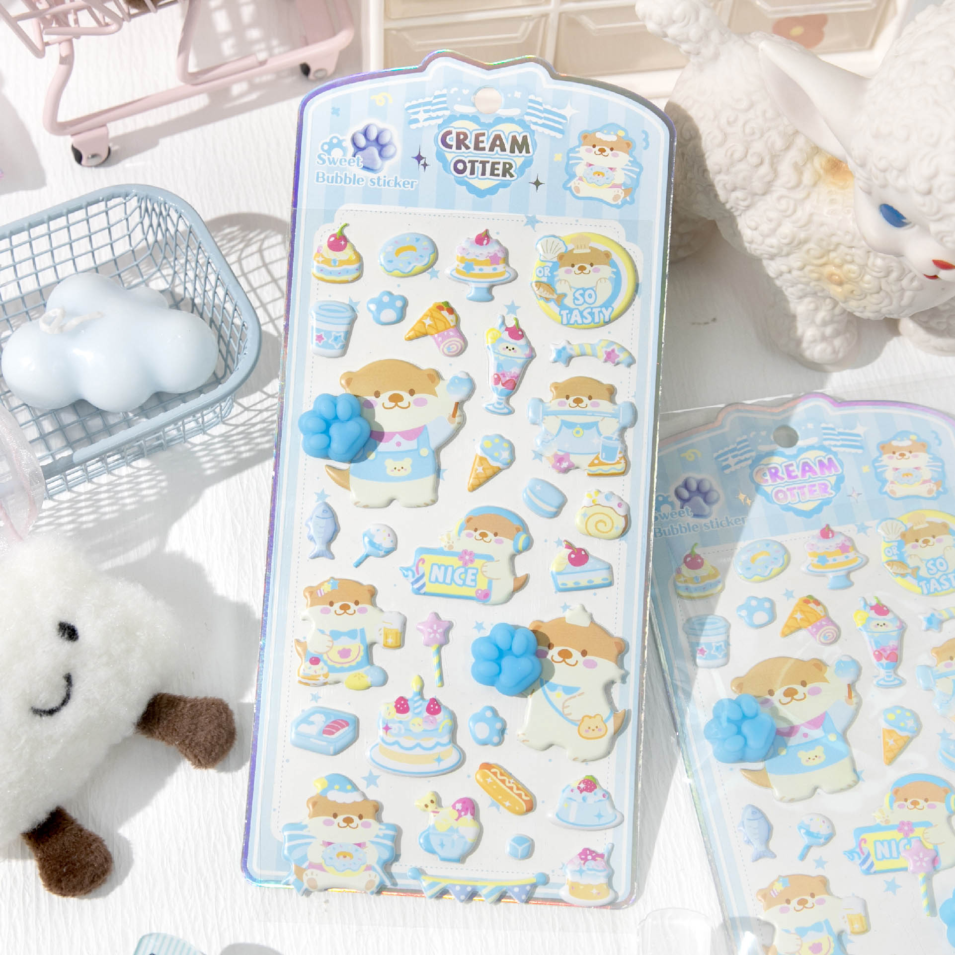 创意贴纸实物图