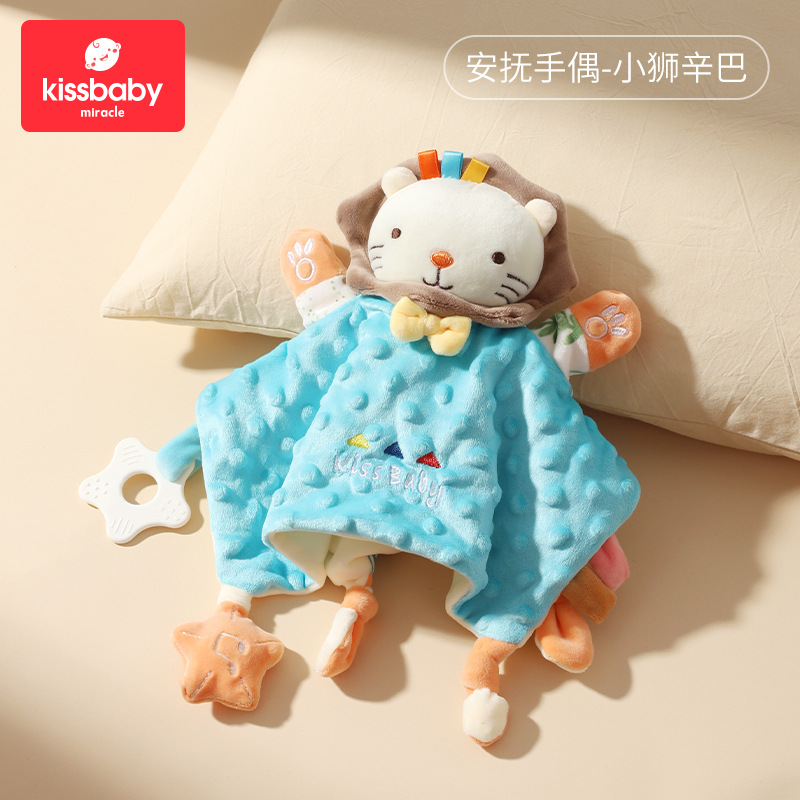 A soft and safe companion for babies to shake and transport plush toys for stress relief detail image 7