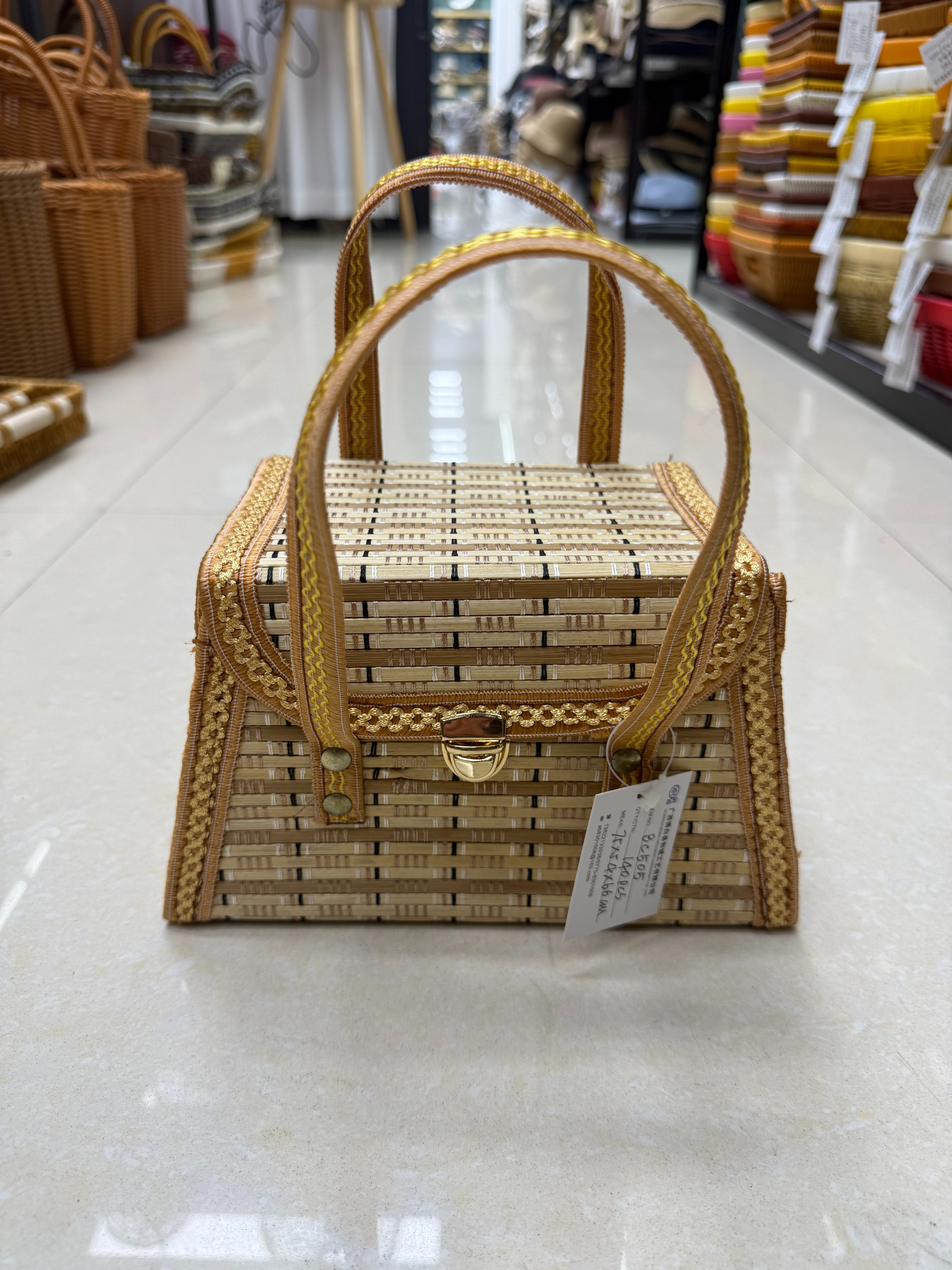 حقائب يد خيزران، حقائب يد، حقائب يد، حقائب حامل رملية Specification image