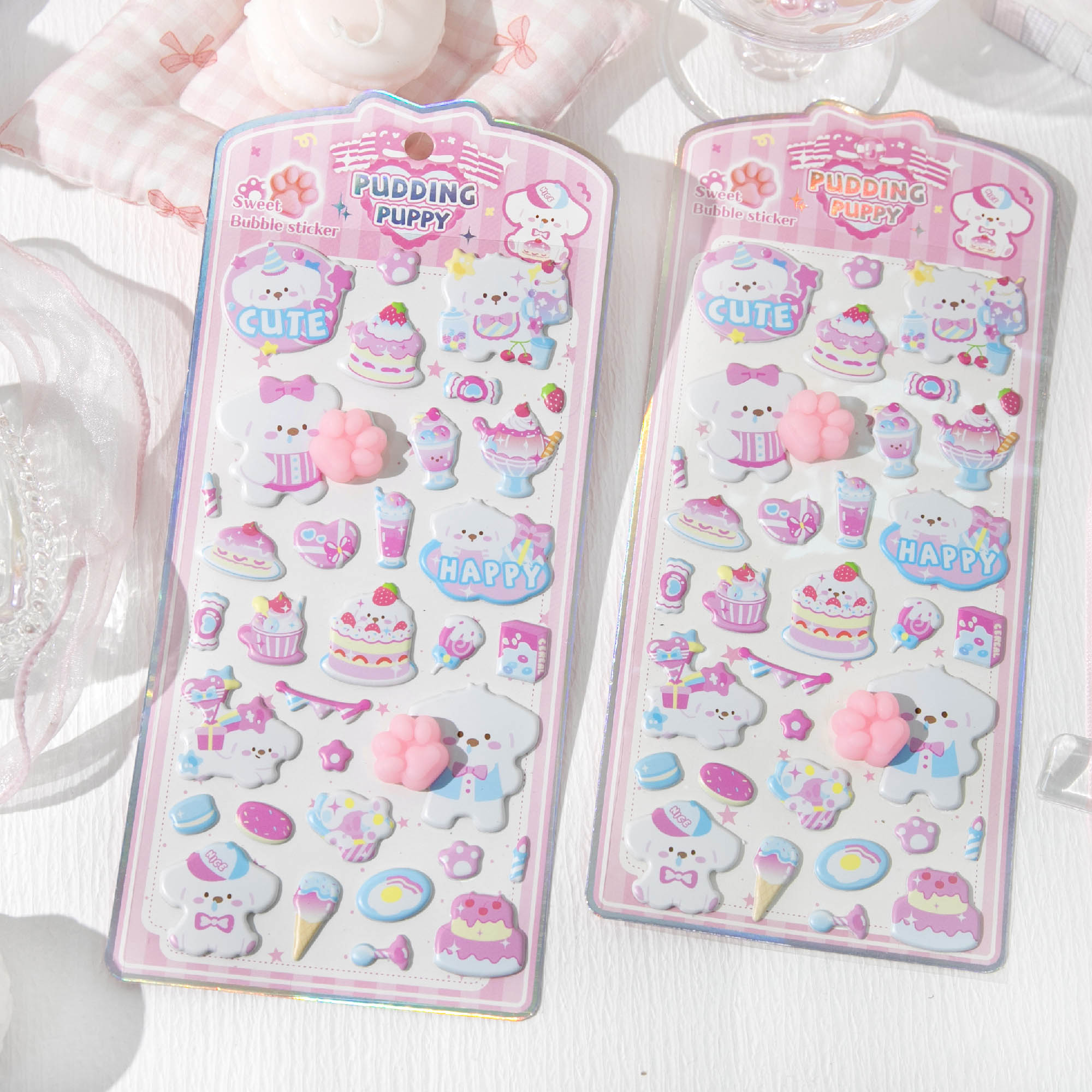 造景贴纸/贴纸/3Ⅾ浮雕贴/3D立体浮雕贴/3D贴纸白底实物图