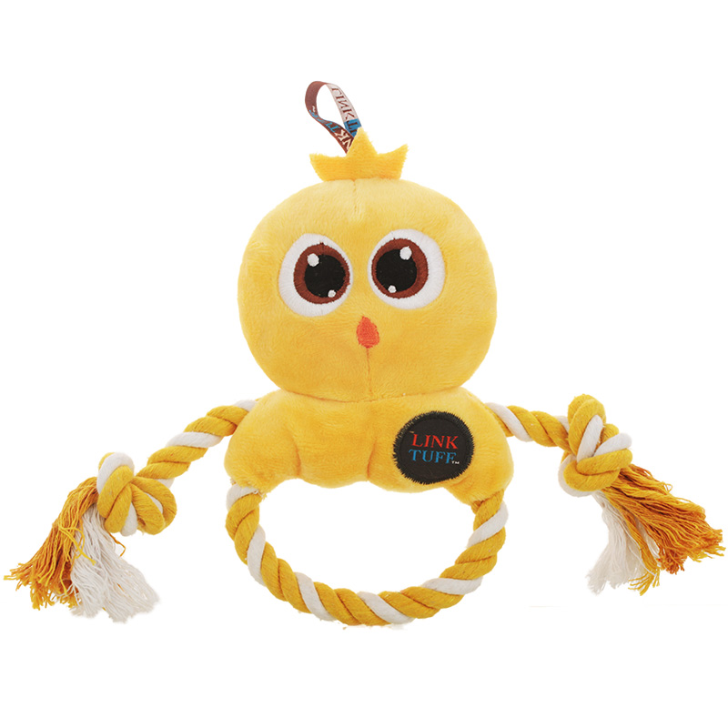 Biting dog toys, pet supplies, pet dog toys, pet toys, high-quality, wear-resistant and durable cartoon knot ring series Application Scenario