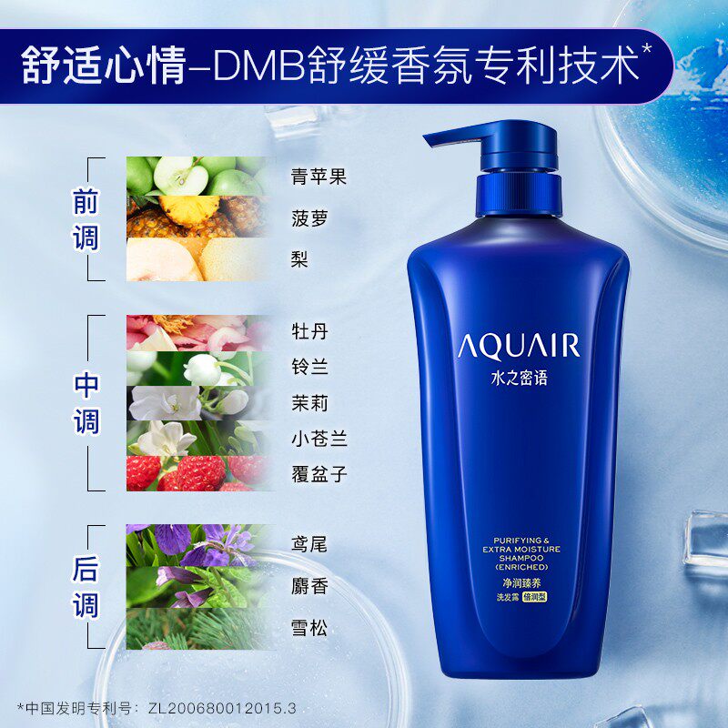 Shiseido Water Secret Shampoo: Moisturizing, Nourishing, Oil-Control, Refreshing Shampoo, Dandruff Removal, Itch Relief, and Volumizing for both men and women Application Scenario