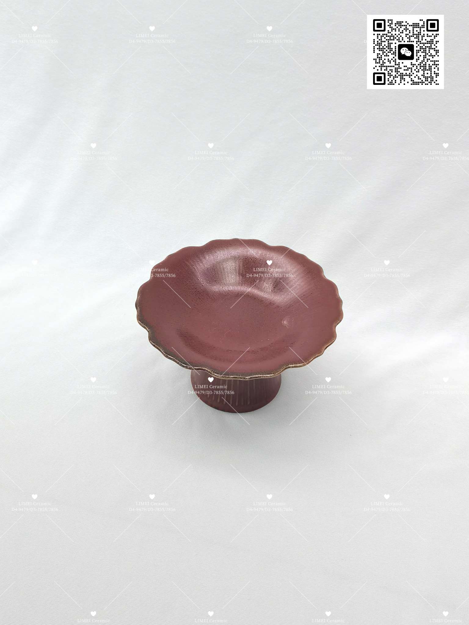 Limei Ceramic small dish plates, ceramic flat plates, vinegar plates, household daily necessities factory direct sales
