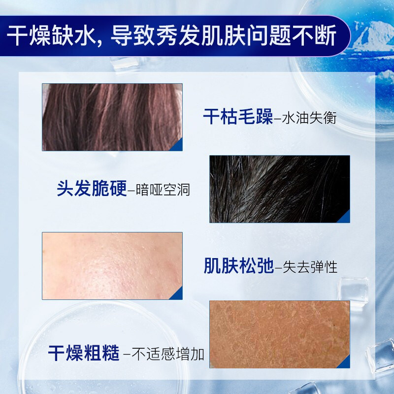 Shiseido Water Secret Shampoo: Moisturizing, Nourishing, Oil-Control, Refreshing Shampoo, Dandruff Removal, Itch Relief, and Volumizing for both men and women Specification image