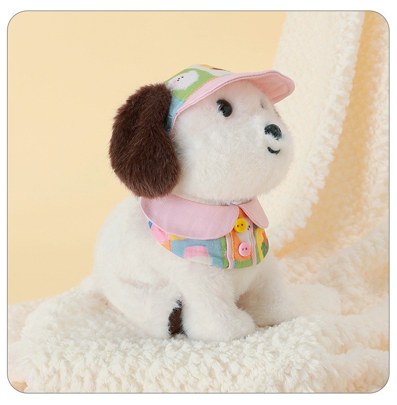 西高地电动口令互动小狗儿童电动毛绒玩具仿真宠物玩偶会跳舞详情4