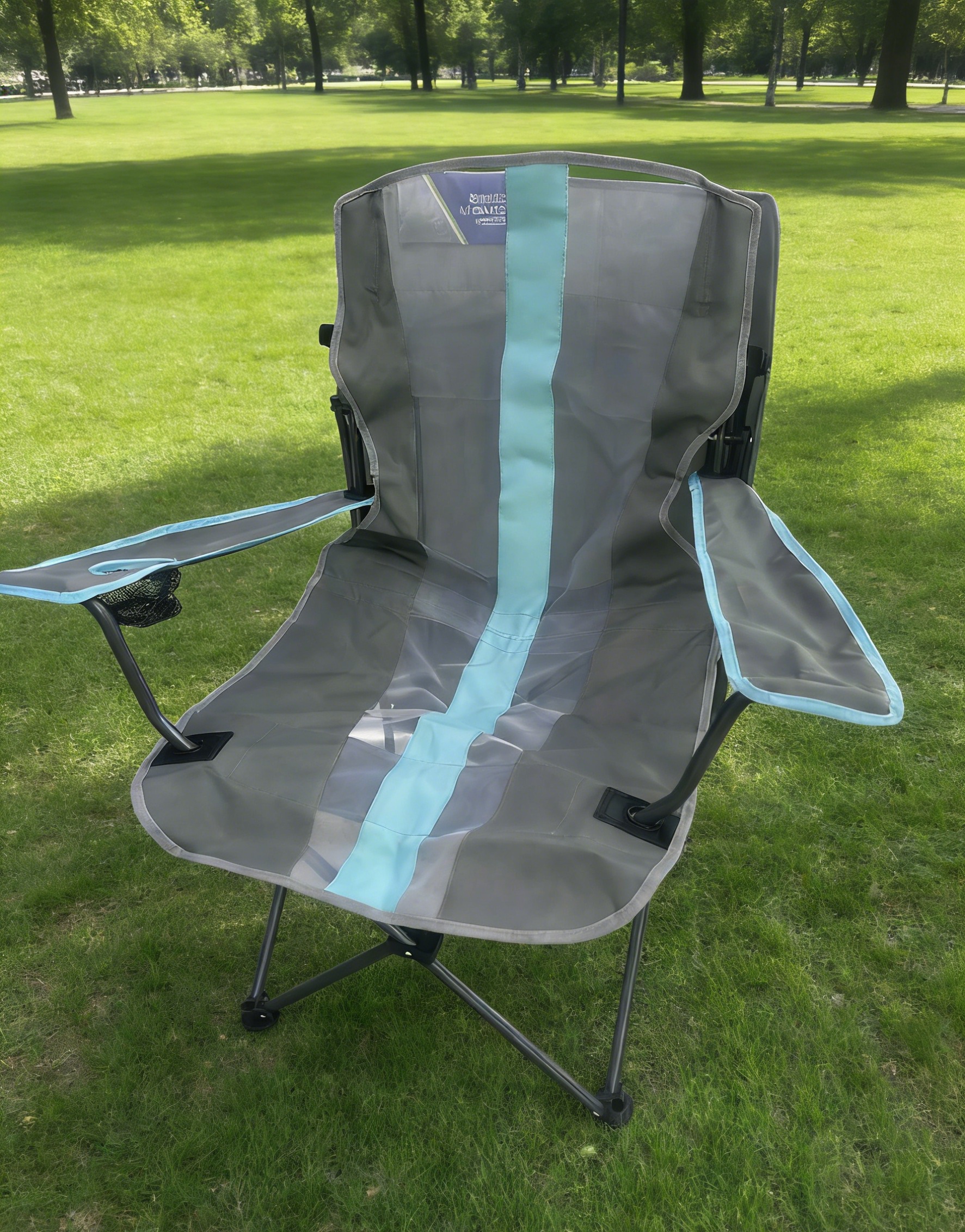 户外折叠椅/月亮椅户外/户外折叠桌/躺椅/可折叠饭桌细节图