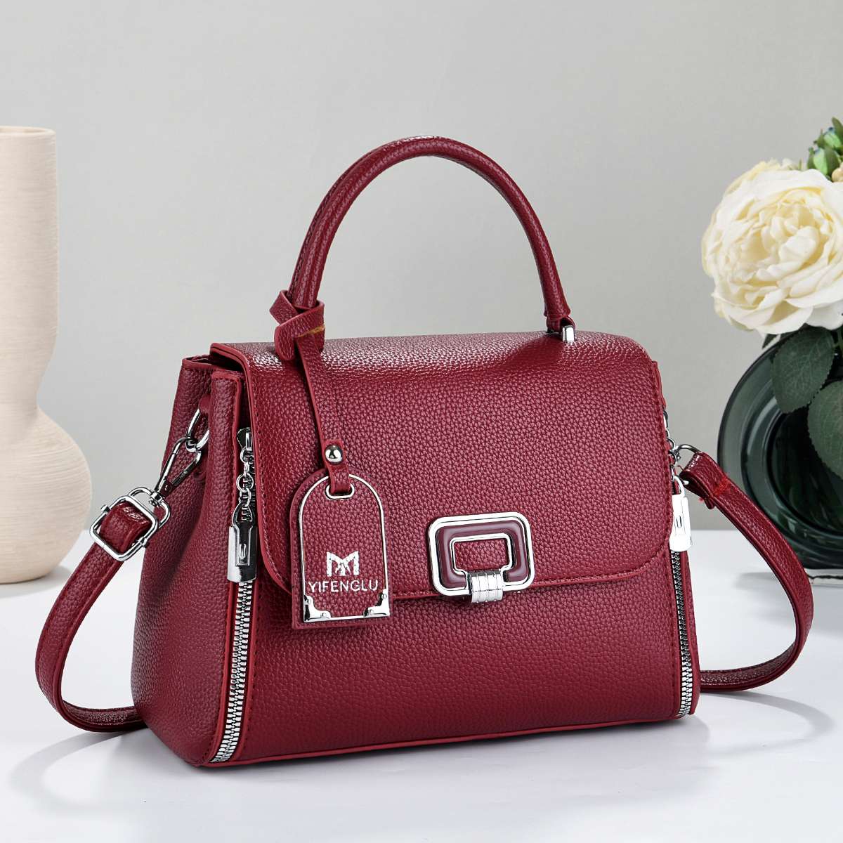 High-quality women's crossbody fashion PU women's bags, women's crossbody fashion 2026 in-stock new style detail image 5