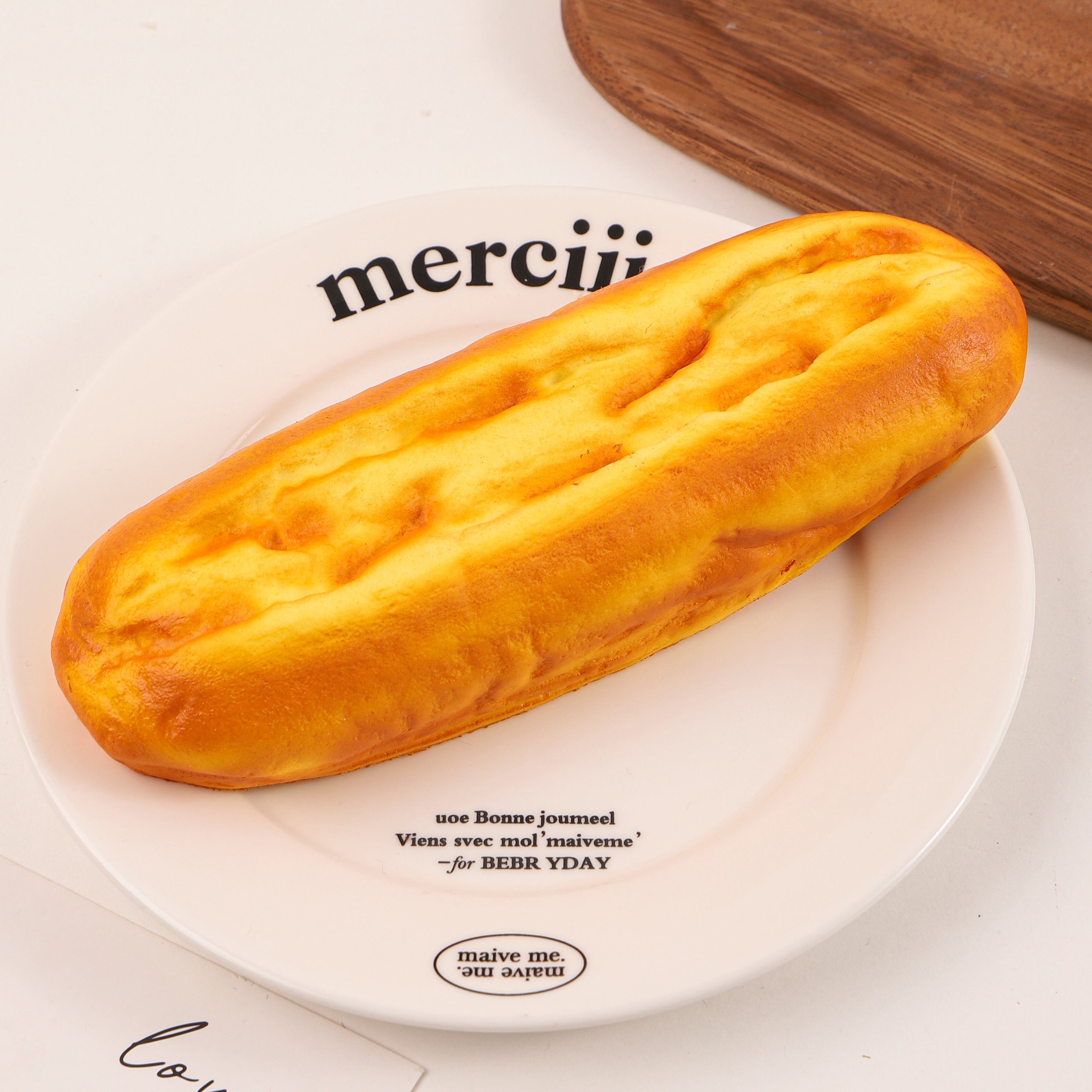 烤面包慢回弹解压面板，面包模型仿真