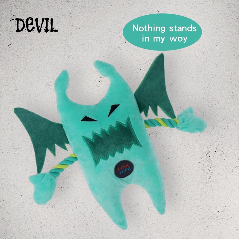 Biting dog toys, pet supplies, pet dog toys, pet toys, high-quality, wear-resistant and durable monster series Specification image