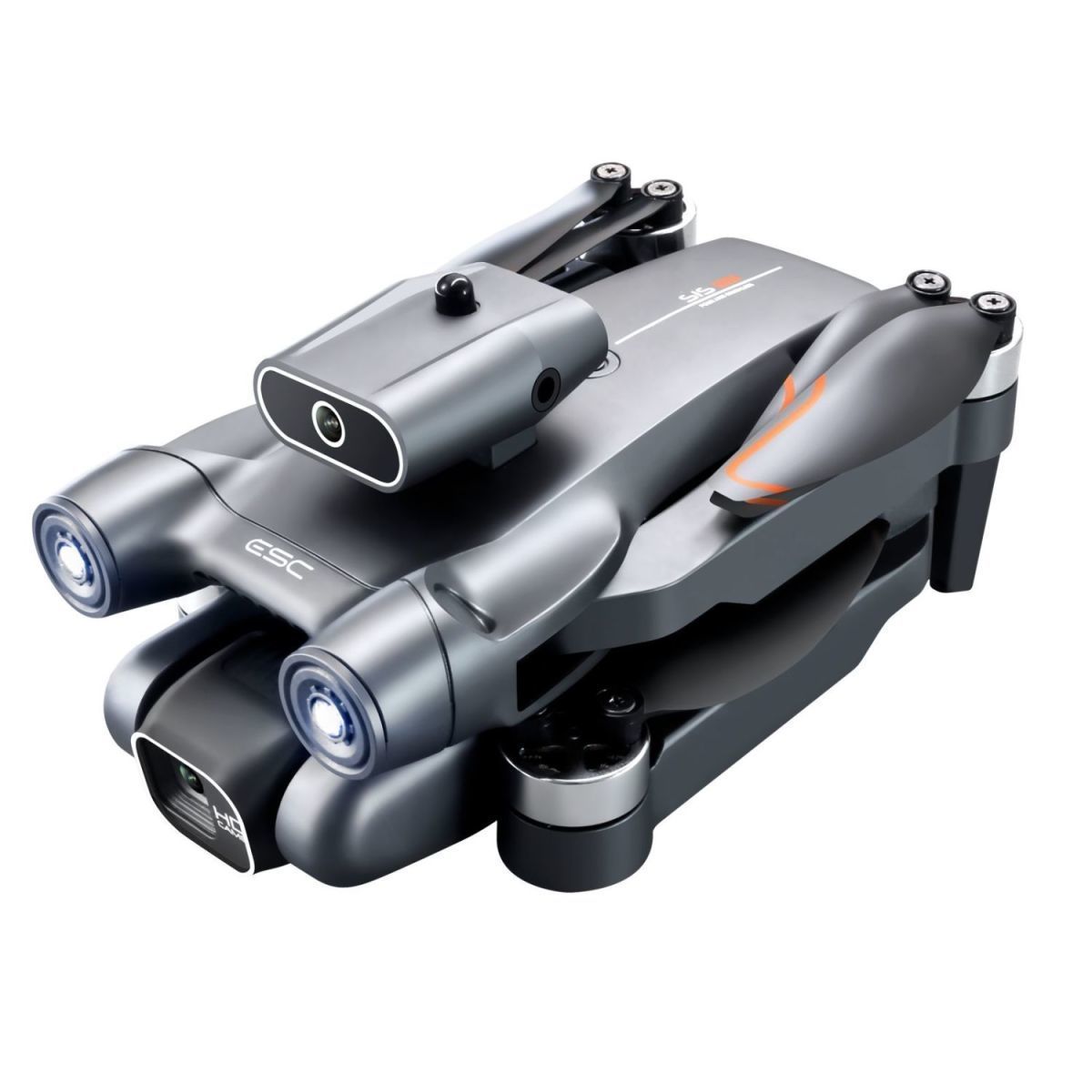 Wholesale of intelligent obstacle avoidance brushless motor drone aerial photography high-definition dual-camera four-axis folding and shock-resistant remote control aircraft S1S for foreign trade export Item Picture