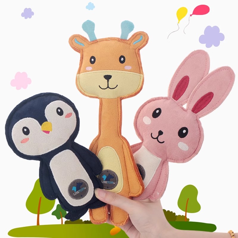 Durable dog toys, pet supplies, high-quality, wear-resistant and durable flat small animal series