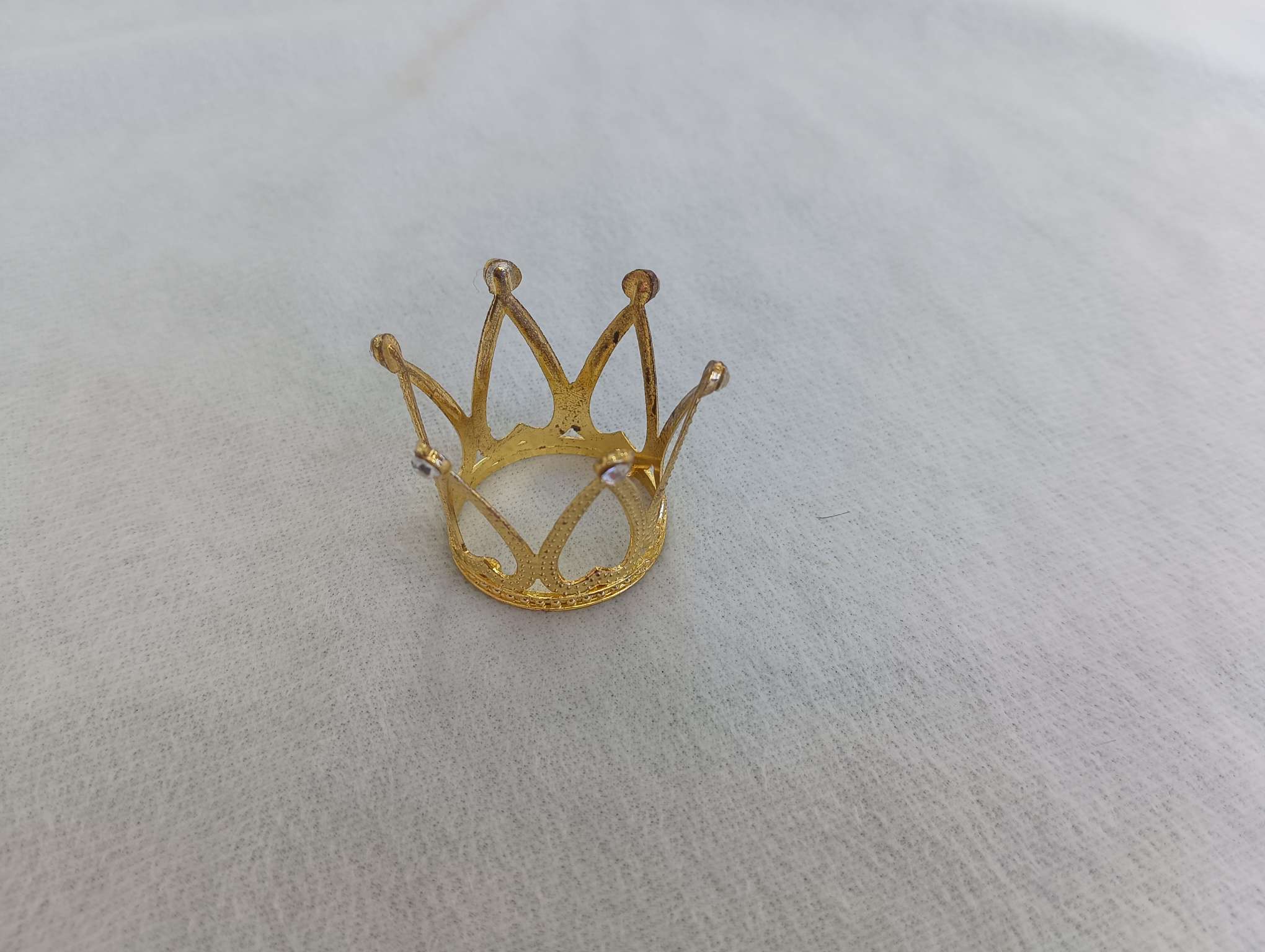 合金小爱心皇冠