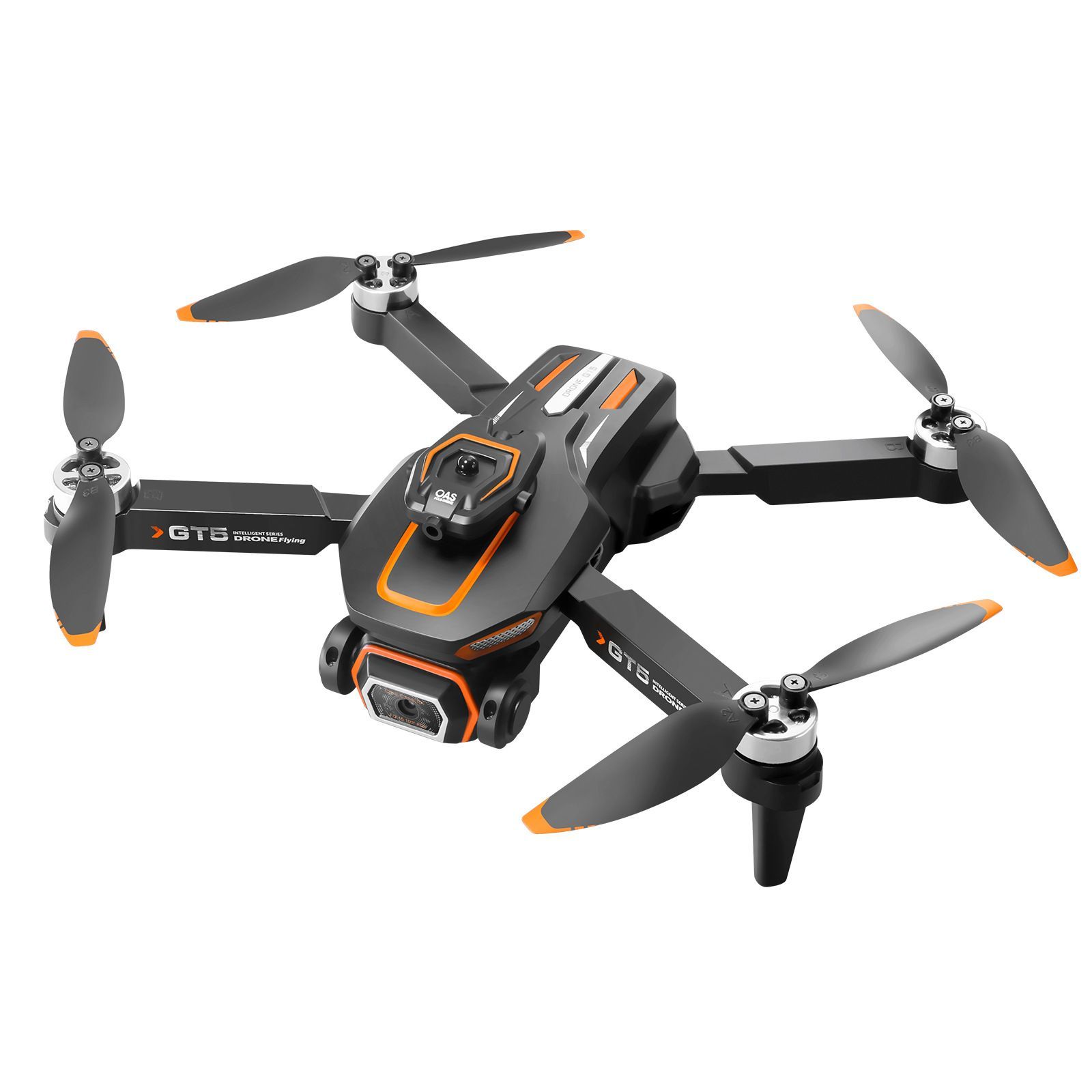 Cross-border new product GT5 screen control brushless obstacle avoidance quadcopter, dual camera optical flow positioning remote control toy aircraft, foreign trade export wholesale drone, aerial photography drone, drone remote control aircraft Item Picture
