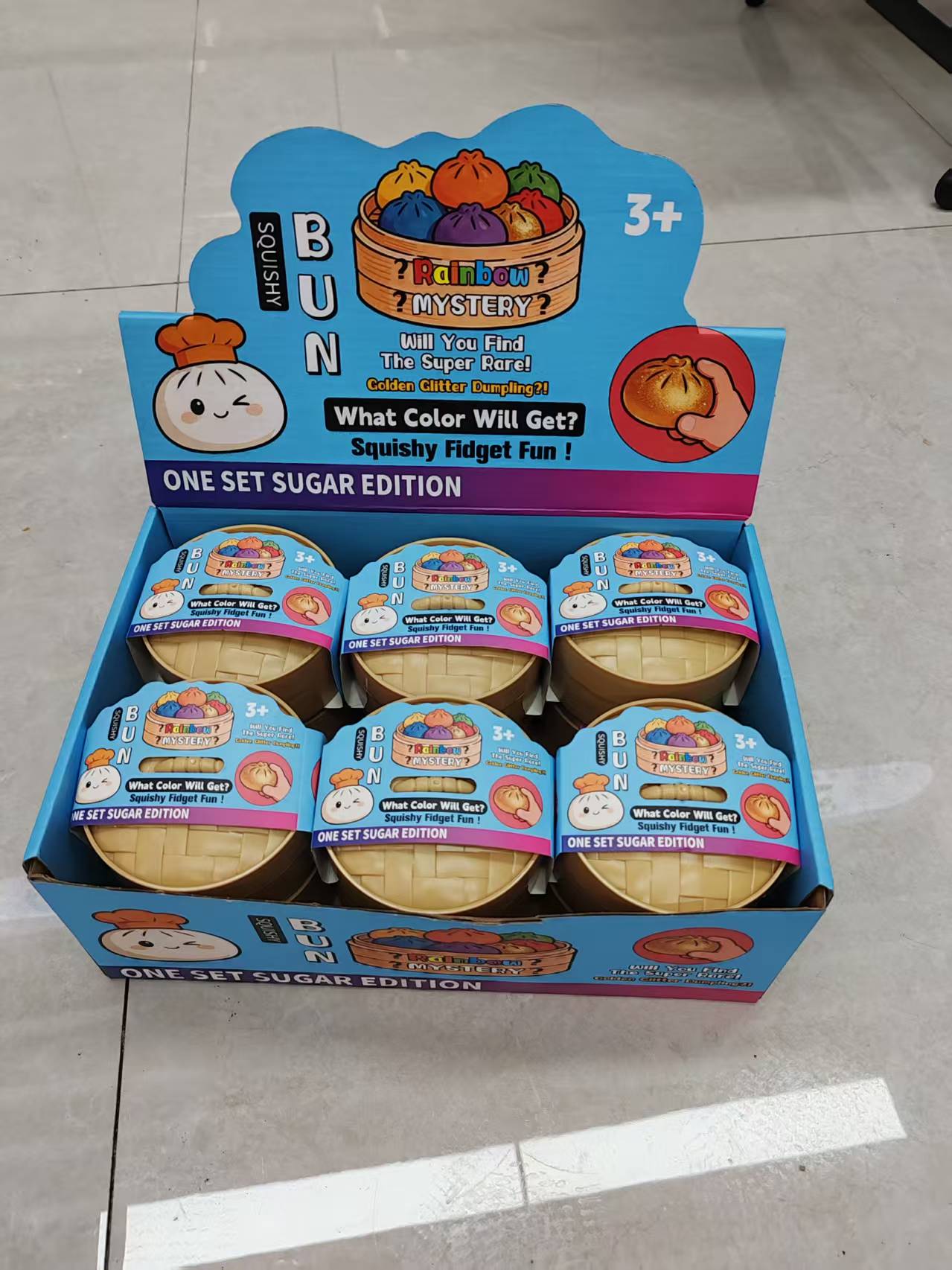 包子潮玩手办惊喜盲盒