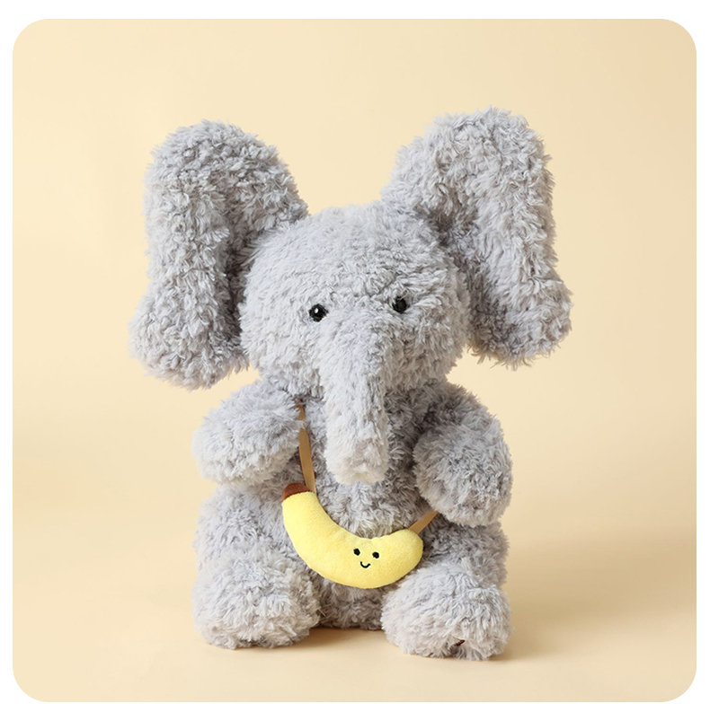 joyme逐咪可爱电动毛绒玩具折耳象毛绒公仔会唱歌学舌古诗互动安抚宝宝礼物批发详情7