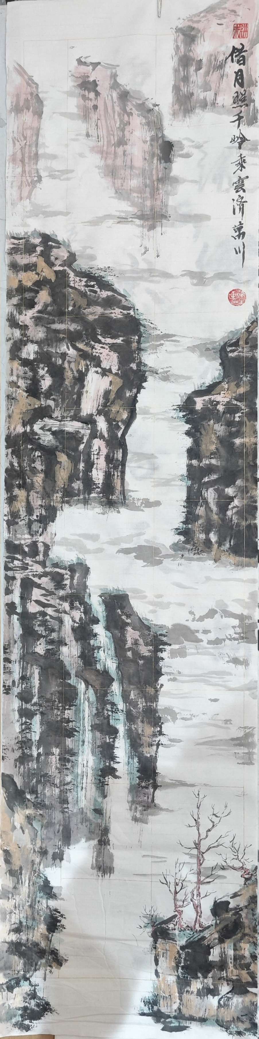 工艺品礼品古董收藏仿古书画套装礼盒送长辈送朋友居家装饰