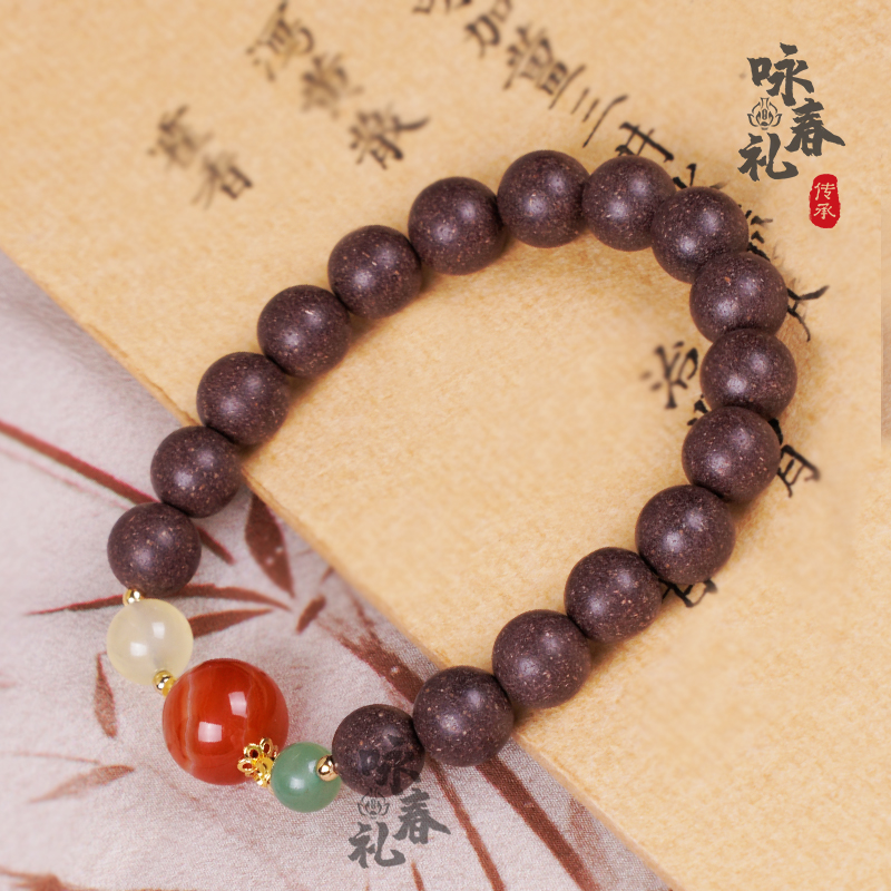 项链/珍珠/天然石项链/珍珠链条女款拼接气质/珍珠项链细节图