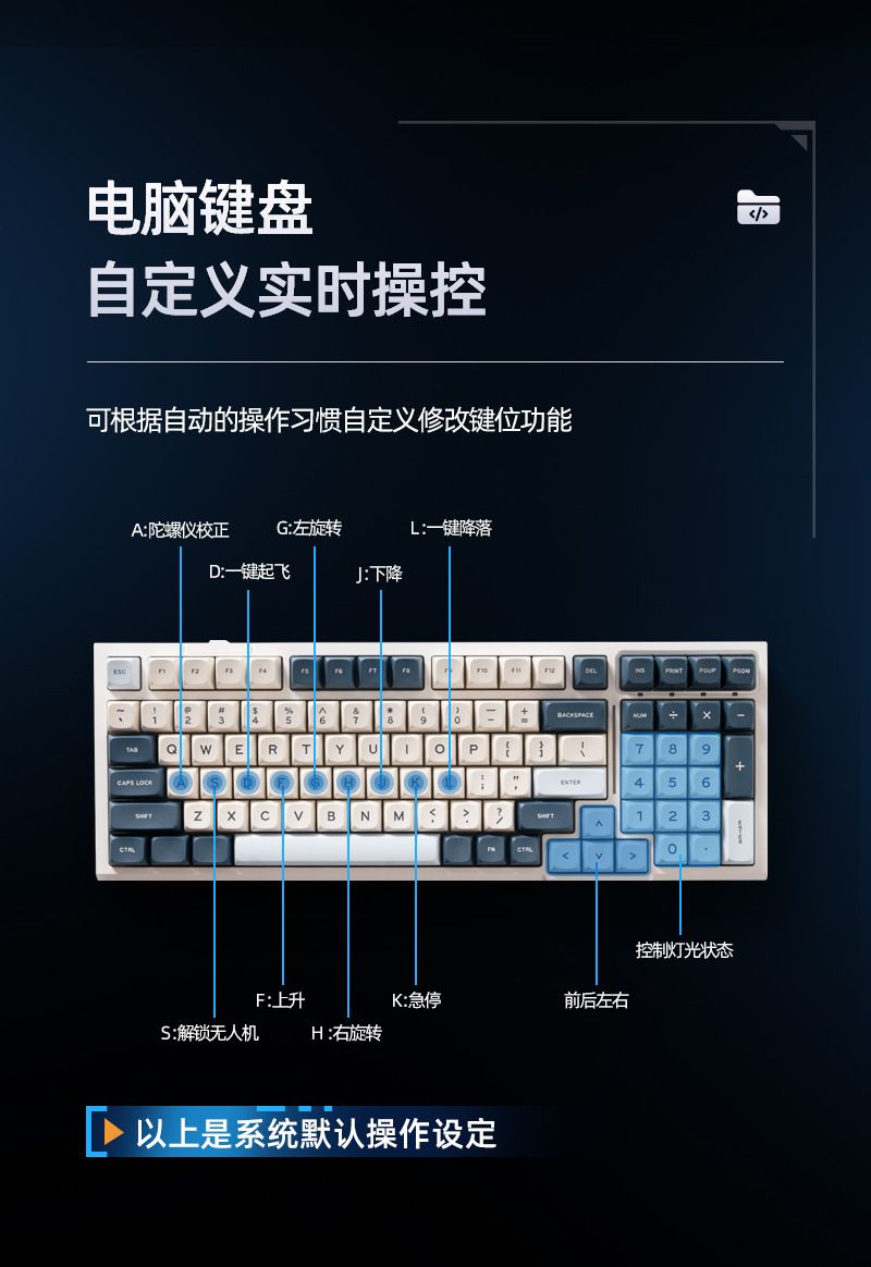教育无人机S1教学课程电脑操控图形化编程四轴飞行器遥控飞机外贸出口批发学习无人机详情图10
