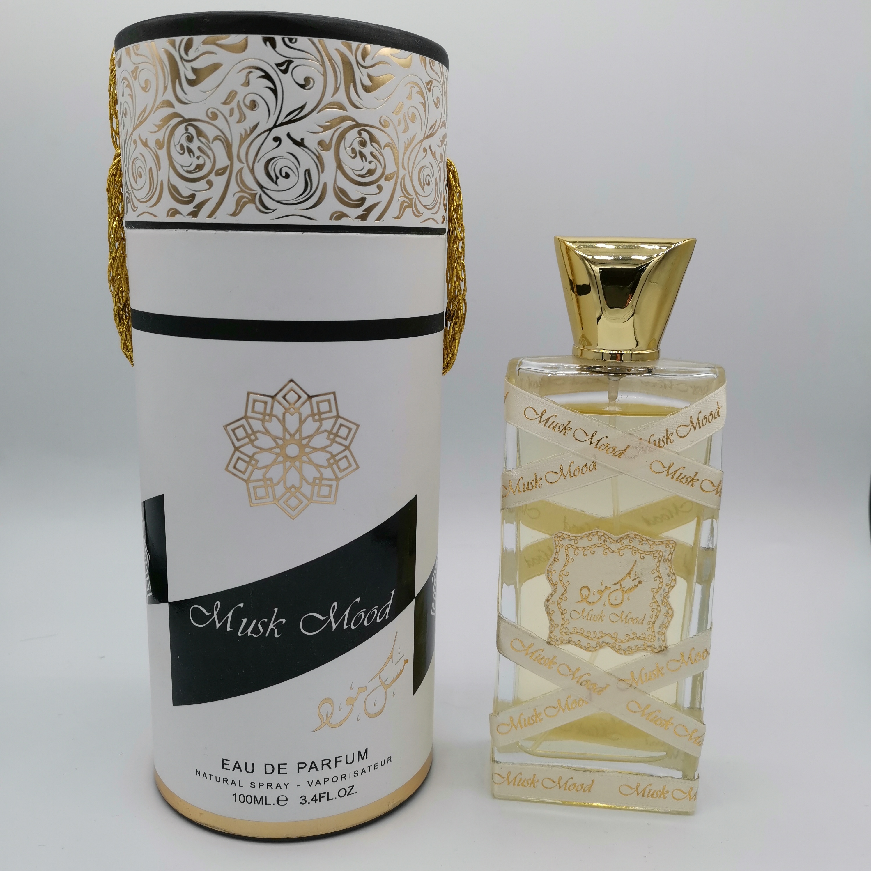 Musk Mood香水瓶及包装盒礼盒装优雅奢华包装