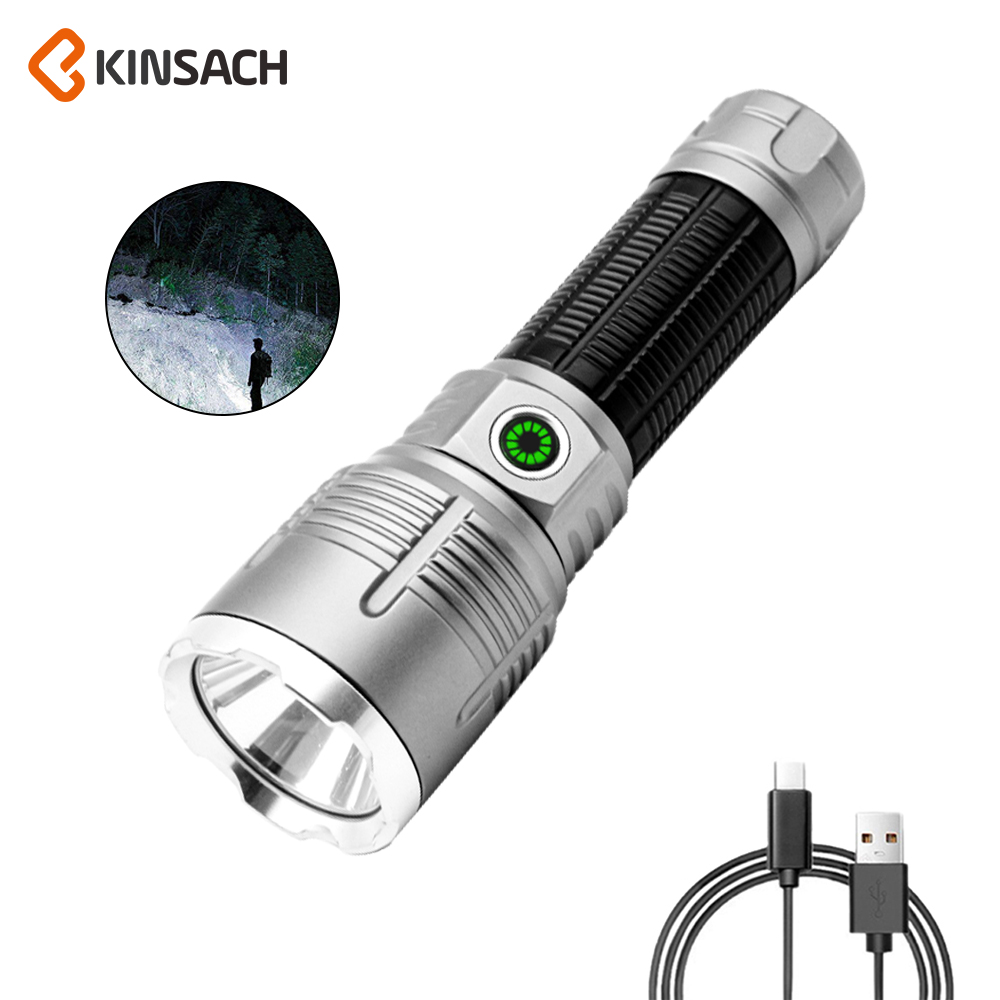 铝合金大功率手电筒主体多功能大泛光手电