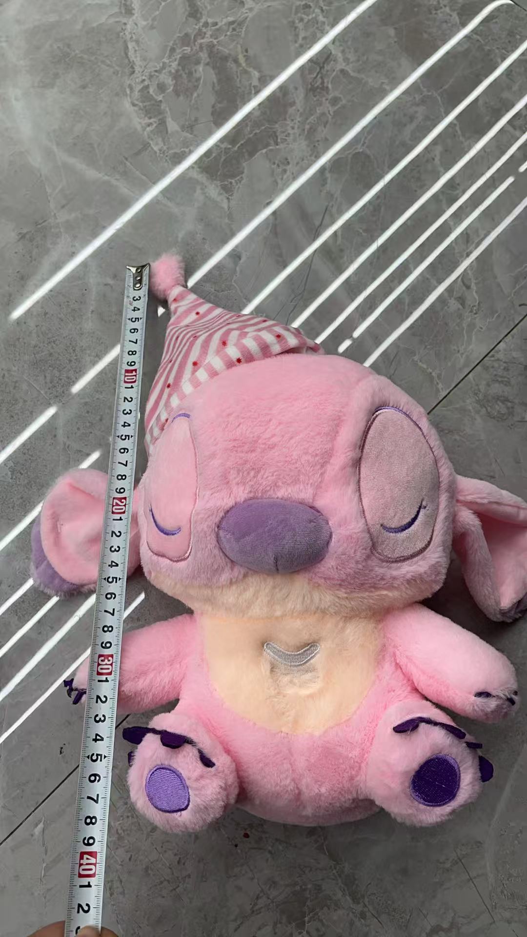 粉色史迪奇AI玩具星星人毛绒玩具可爱软萌陪伴礼物