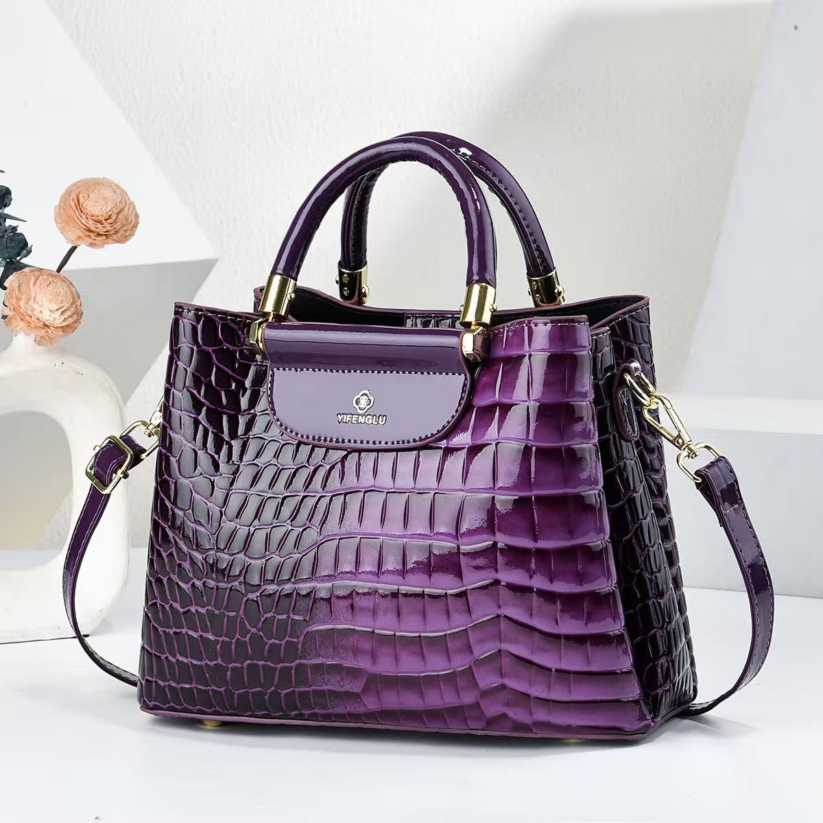 High-quality women's bag, women's crossbody fashion PU women's bag, women's crossbody fashion 2026 in-stock new style detail image 3