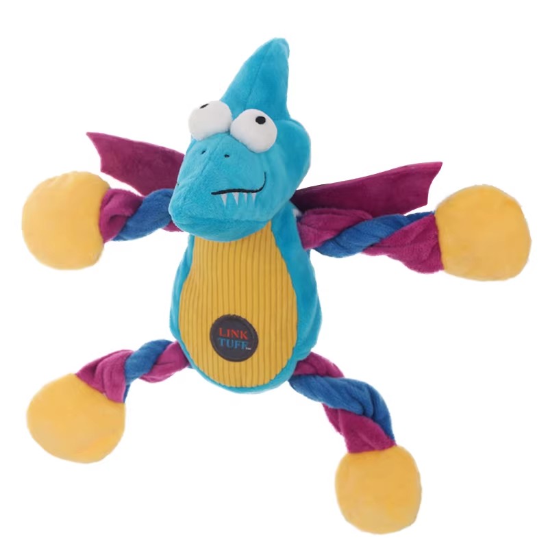 Juguetes resistentes a mordeduras para perros productos para mascotas juguetes para perros juguetes para mascotas de alta calidad resistentes al desgaste y duraderos tapers serie de dinosaurios Item Picture