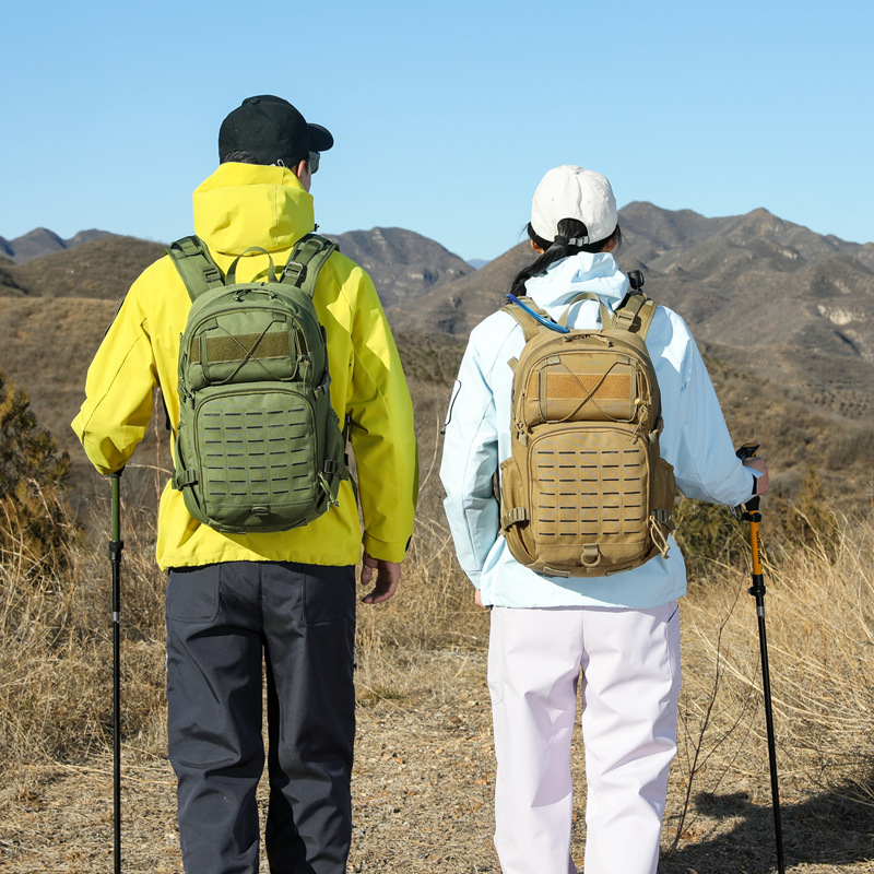 Hiking backpack, mountain climbing backpack, outdoor backpack, heavy-duty hiking backpack, training backpack, multi-functional backpack, water-resistant cycling bag, outdoor sports backpack, 40L details Picture