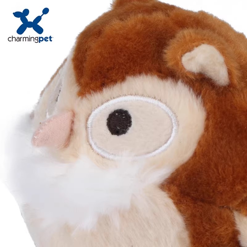 Durable dog toys, pet supplies, pet dog toys, pet toys, high-quality, wear-resistant and durable owl series details Picture