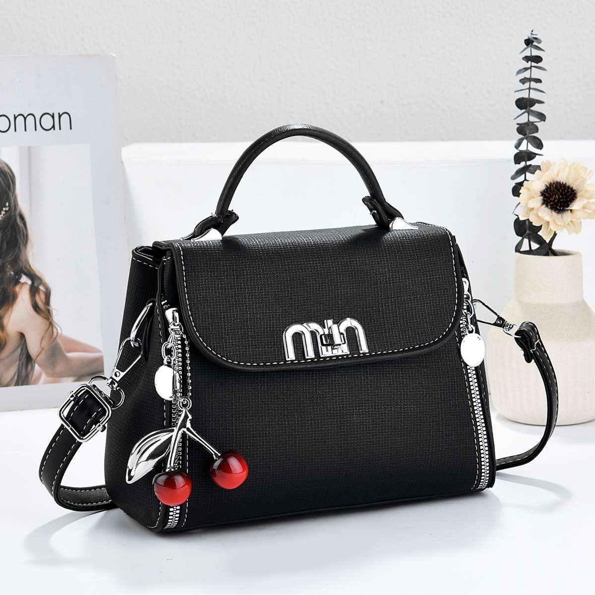 High-quality women's sachet, women's crossbody fashion PU women's high-quality sachet, women's crossbody fashion women's bag 2026 new style in stock detail image 7