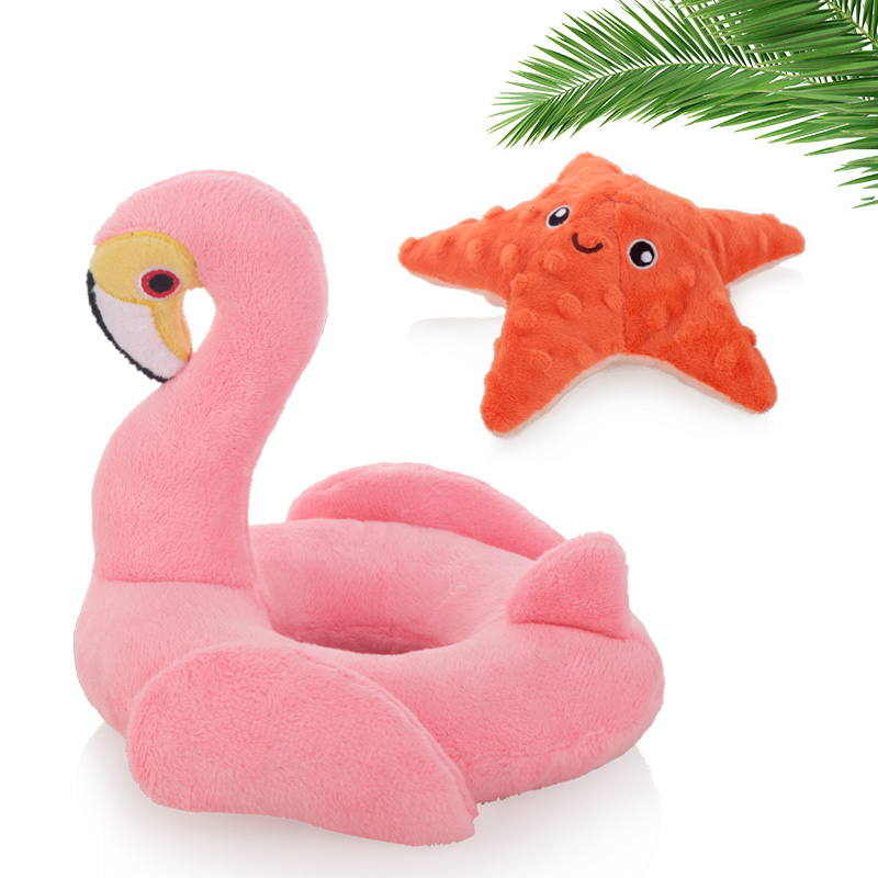 Durable dog toys, pet supplies, high-quality, wear-resistant and durable pet toys, colorful summer series details Picture
