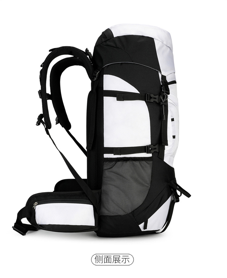 60L heavy-duty hiking and mountaineering outdoor backpack, large-capacity hiking bag, sports outdoor bag, travel camping backpack detail image 16