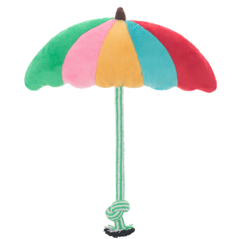 Durable dog toys, pet supplies, high-quality, wear-resistant and durable pet toys, colorful summer series Application Scenario