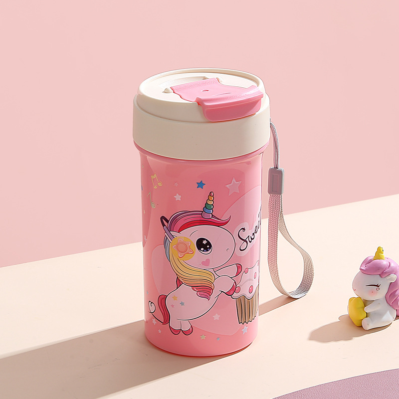 H226-530 Portable sports water cup, portable cup, student casual cup, milkshake protein powder stirring shaker cup details Picture