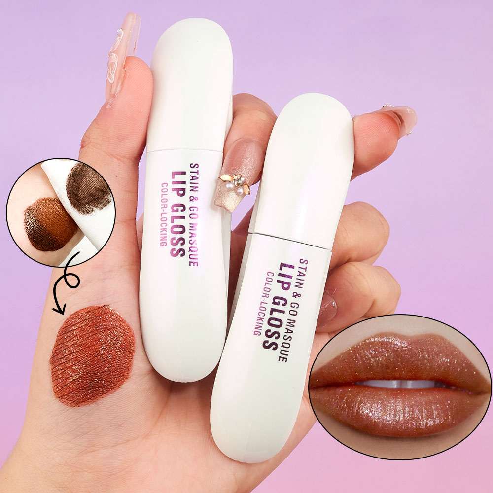QICIY Lip gloss Lipstick 5-color lip tinting lip mask Cosmetics Makeup Waterproof and anti-smudging Application Scenario