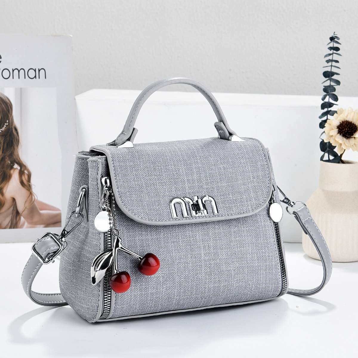 High-quality women's sachet, women's crossbody fashion PU women's high-quality sachet, women's crossbody fashion women's bag 2026 new style in stock detail image 2