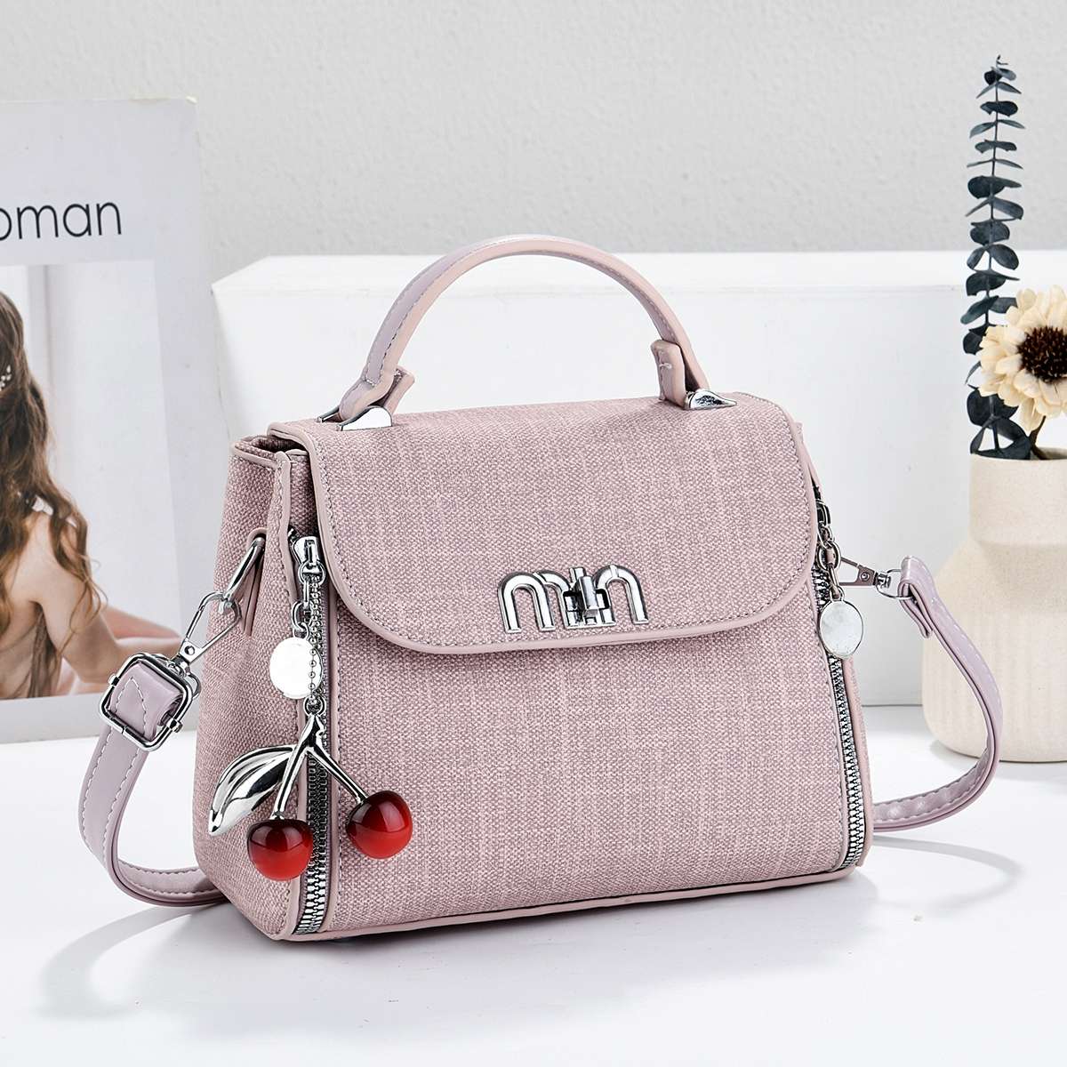 High-quality women's sachet, women's crossbody fashion PU women's high-quality sachet, women's crossbody fashion women's bag 2026 new style in stock details Picture