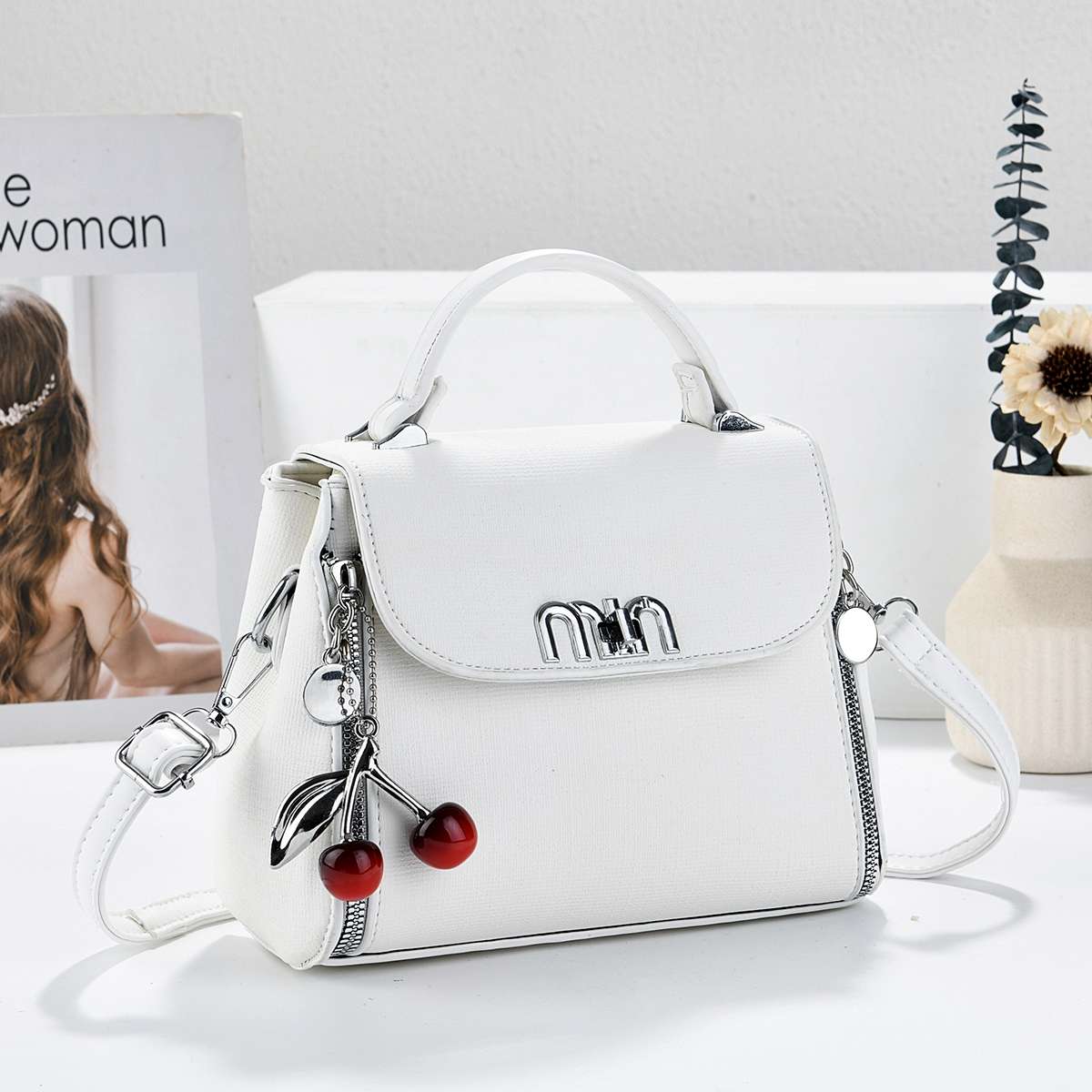High-quality women's sachet, women's crossbody fashion PU women's high-quality sachet, women's crossbody fashion women's bag 2026 new style in stock detail image 5