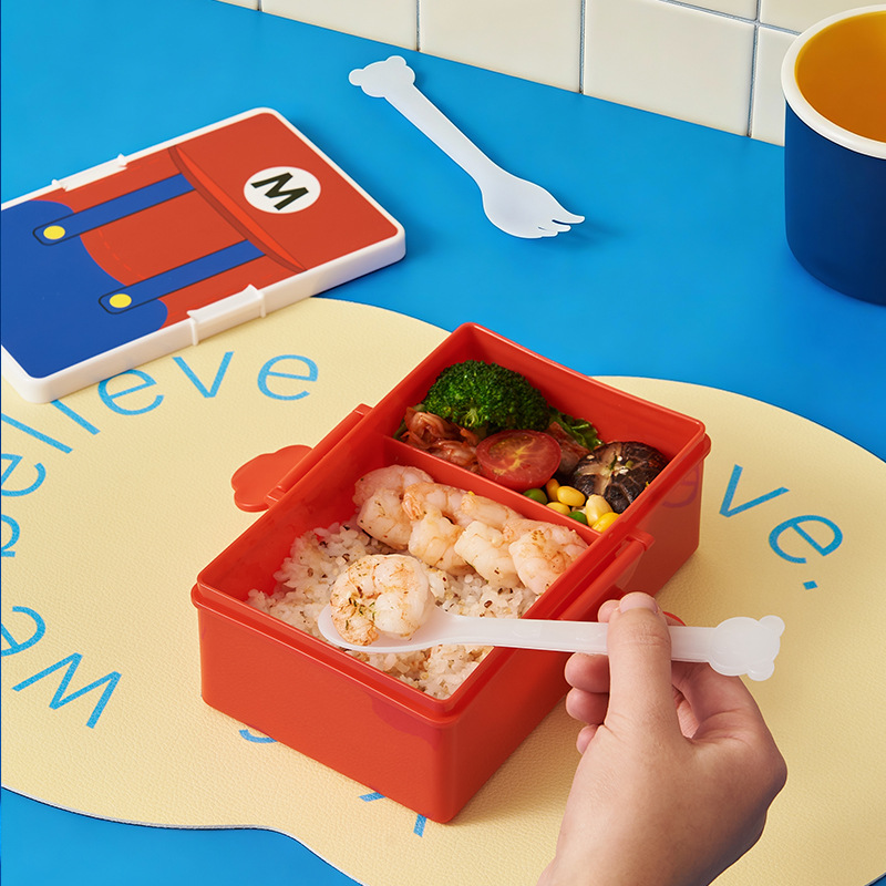 J06-7096 Portable plastic lunch box, outdoor picnic food preservation box, lunch box, bento box Specification image