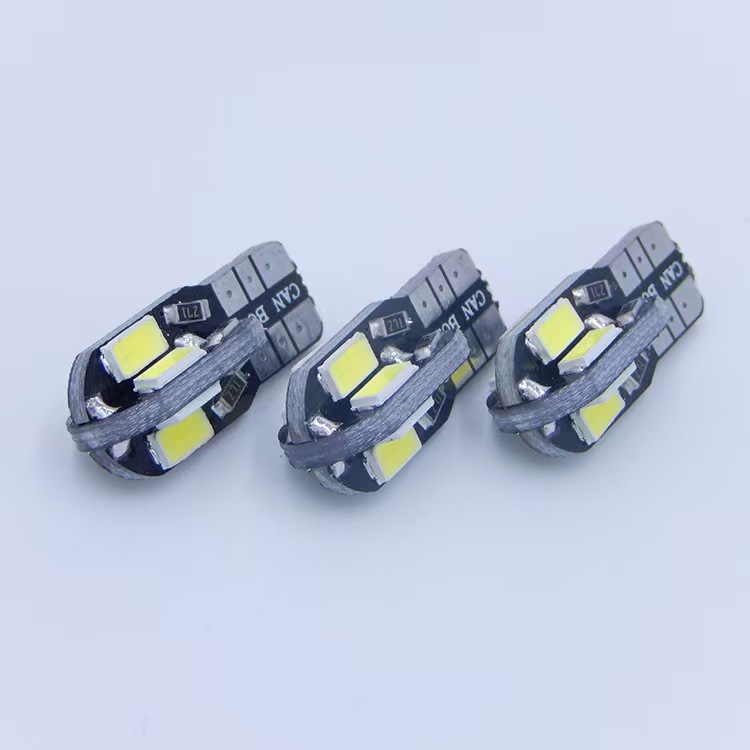 T10 automotive LED width indicator light, ultra-bright driving light, reading light, 12V light, license plate light, decorative light, ambient light installation pic 2