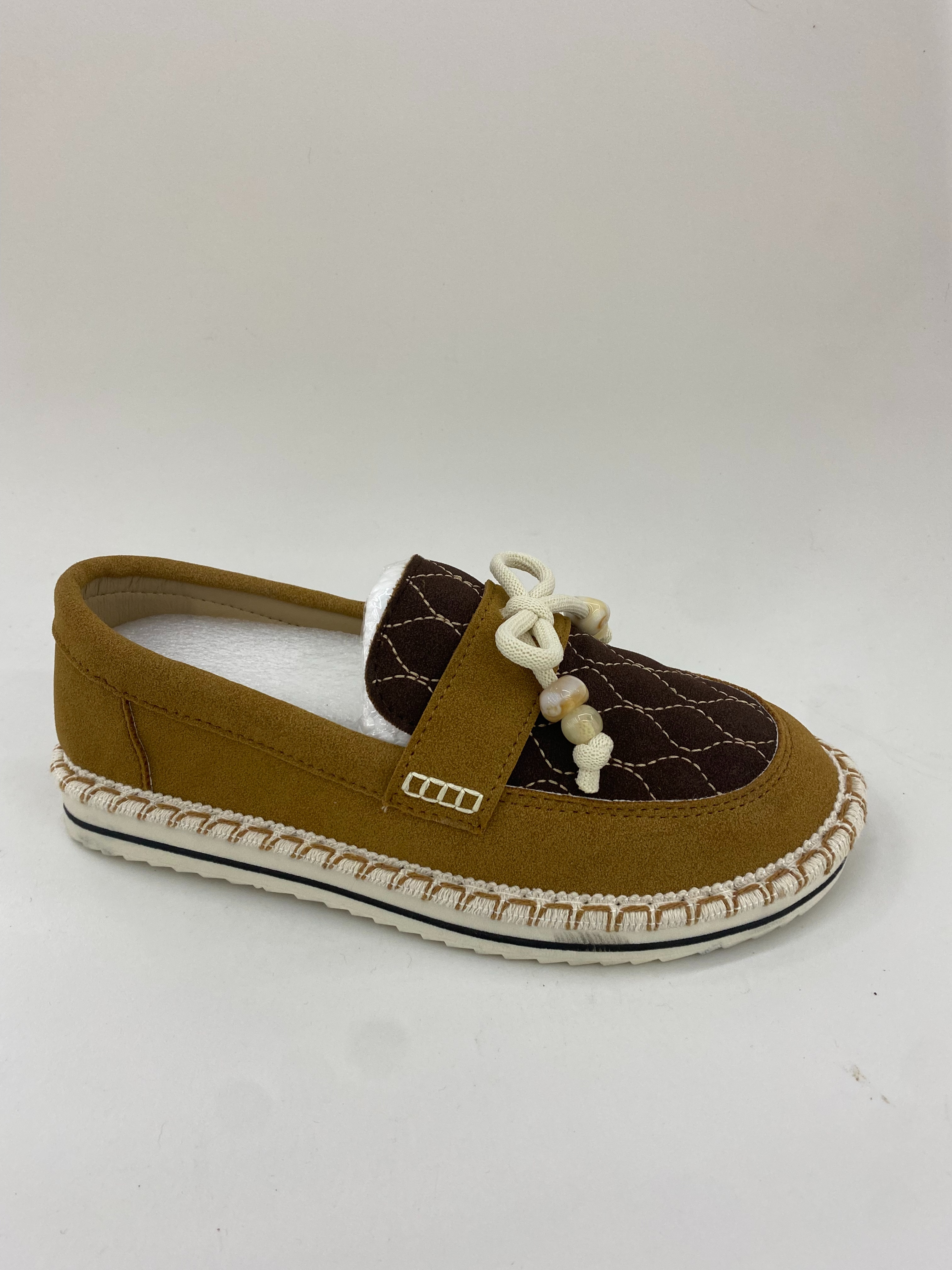 McQueen white thick-soled German training shoes, women's brown suede casual board shoes full figure