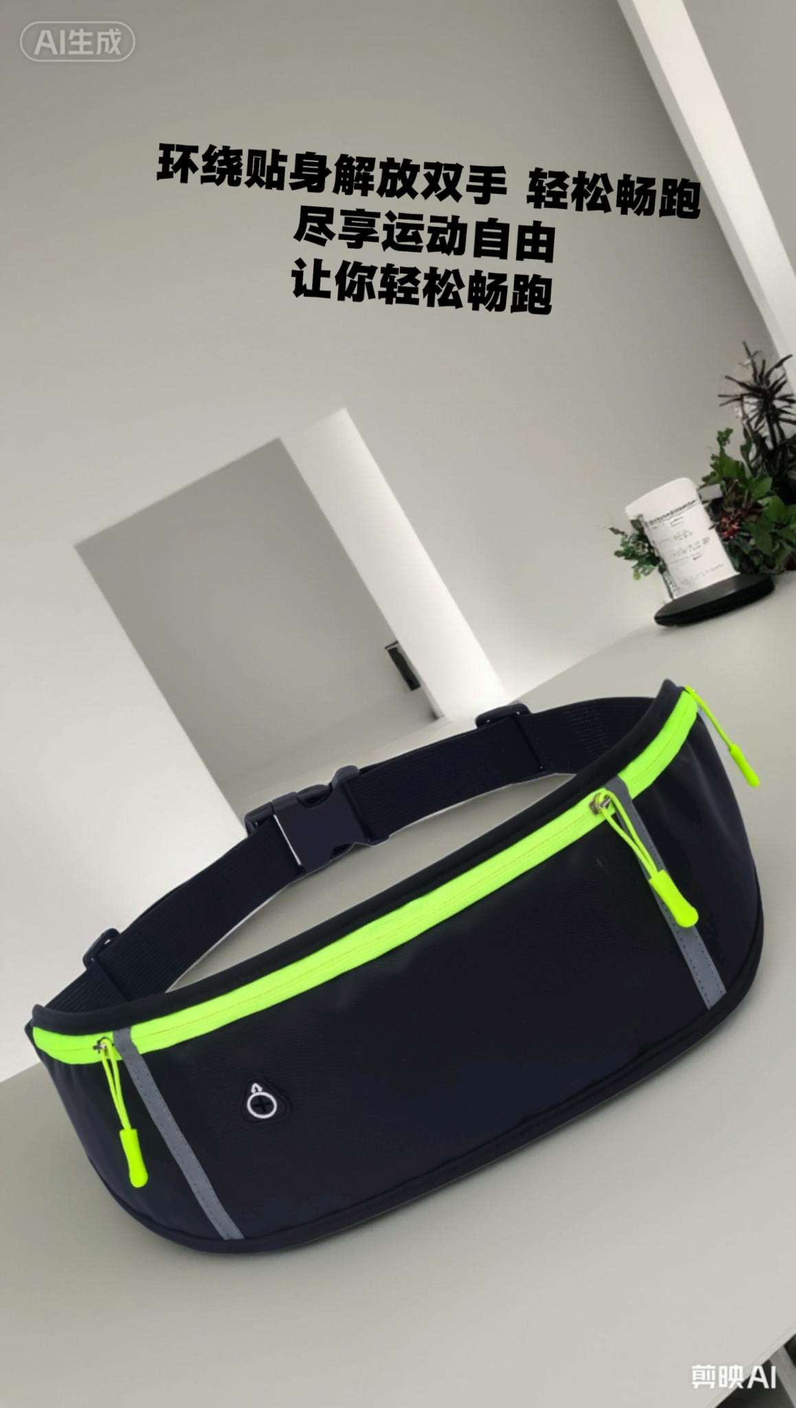 Factory direct sales of 2026 mobile phone bags, cycling, running, fitness, yoga, daily travel and sports waist bags detail image 2