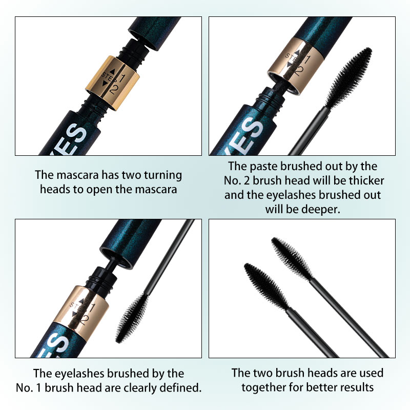 QICIY MASCARA 可撕拉睫毛膏防水懒人温和卸妆一卸到底详情3