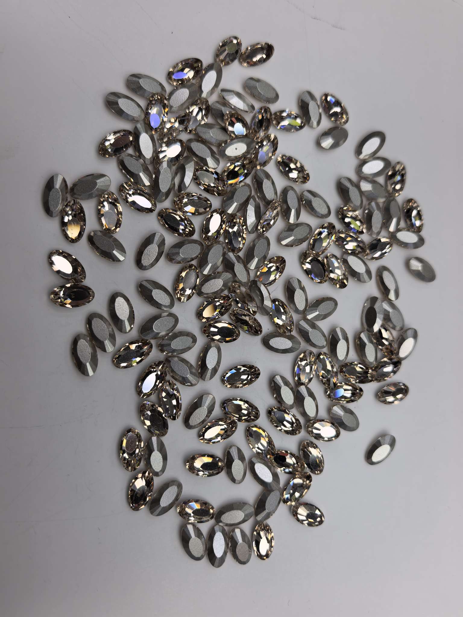 Jinli Crystal Silk Series Plated Flat 10 New Five-pointed Star 012 detail image 6