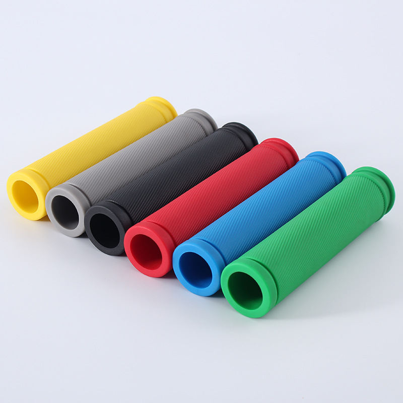 HT-G05 bicycle handlebar cover Rubber handlebar cover folding road bicycle handlebar cover bicycle grip single through handlebar cover grip details Picture