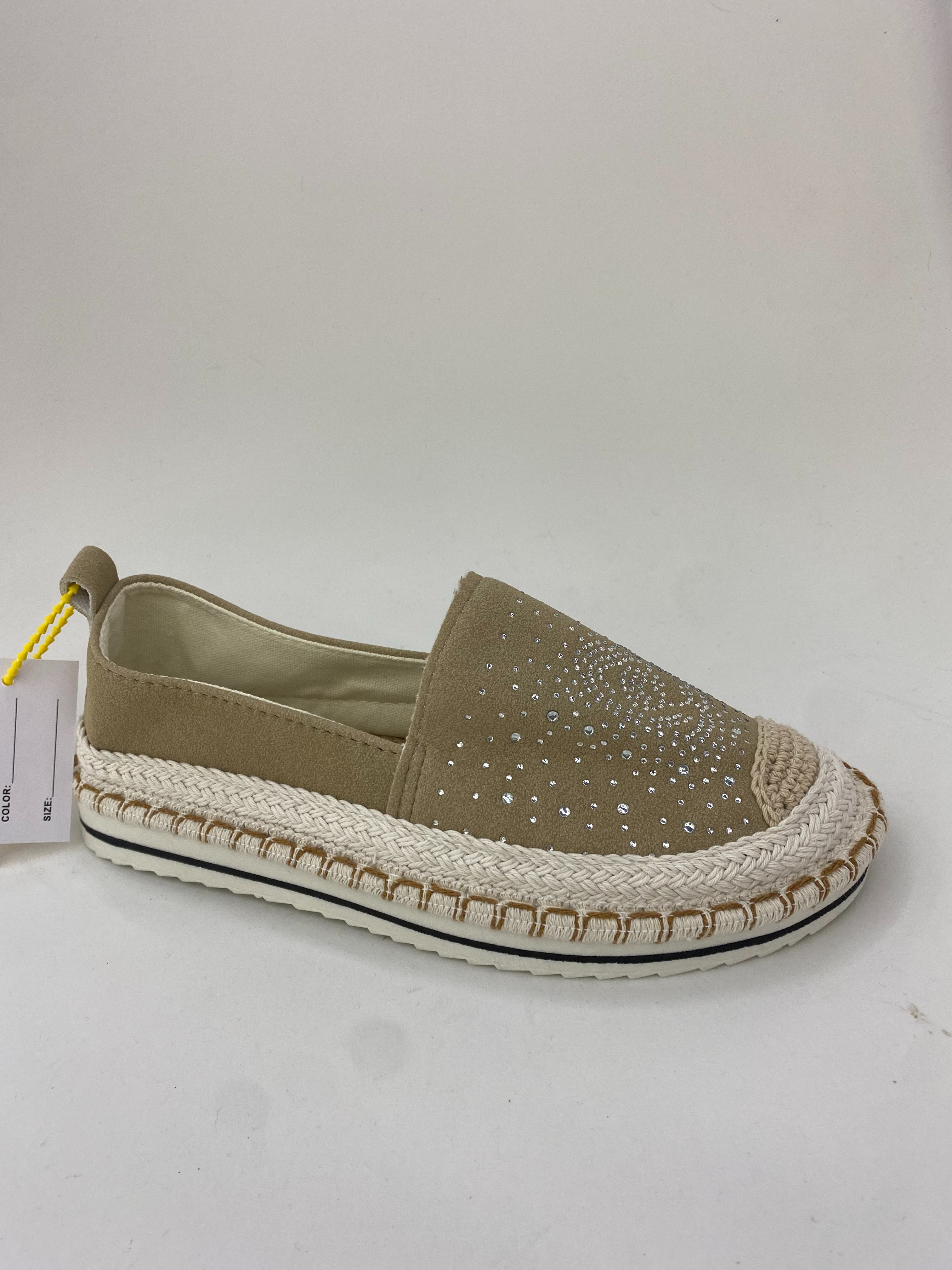 McQueen light-colored diamond-encrusted woven sole German training women's single shoes, white thick-soled casual board shoes full figure