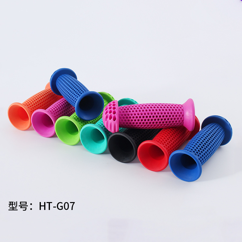 HT-G07自行车把套橡胶把套折叠公路单车把套 单车把握单通把套握把滑板车把手童车把套
